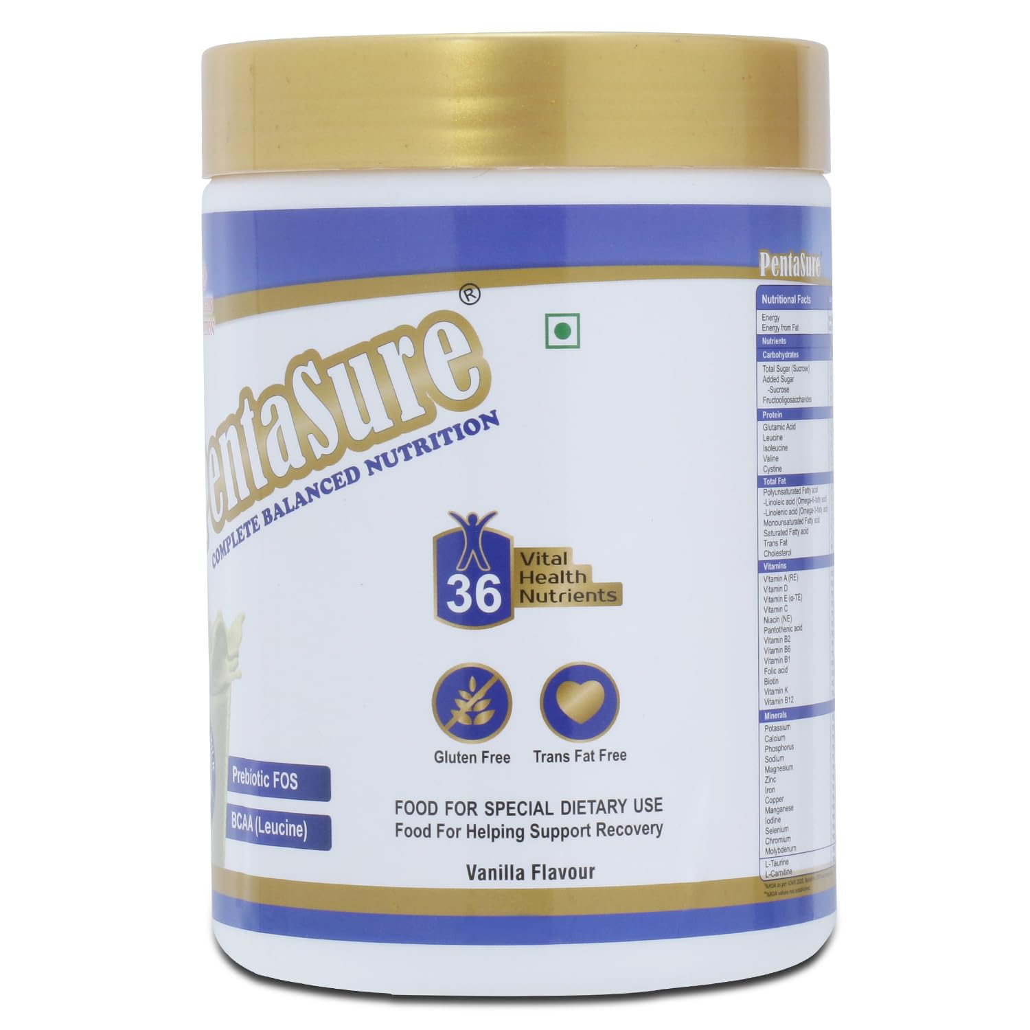 Pentasure Daily Nutrition Protein Shake Vanilla Flavour