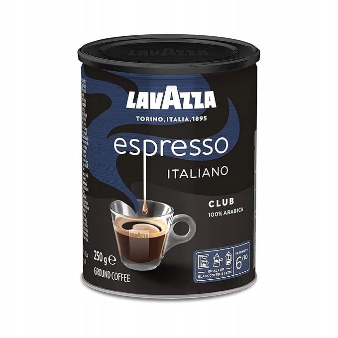 Lavazza Espresso Italiano Club Premium Arabica Ground Coffee -250 gms