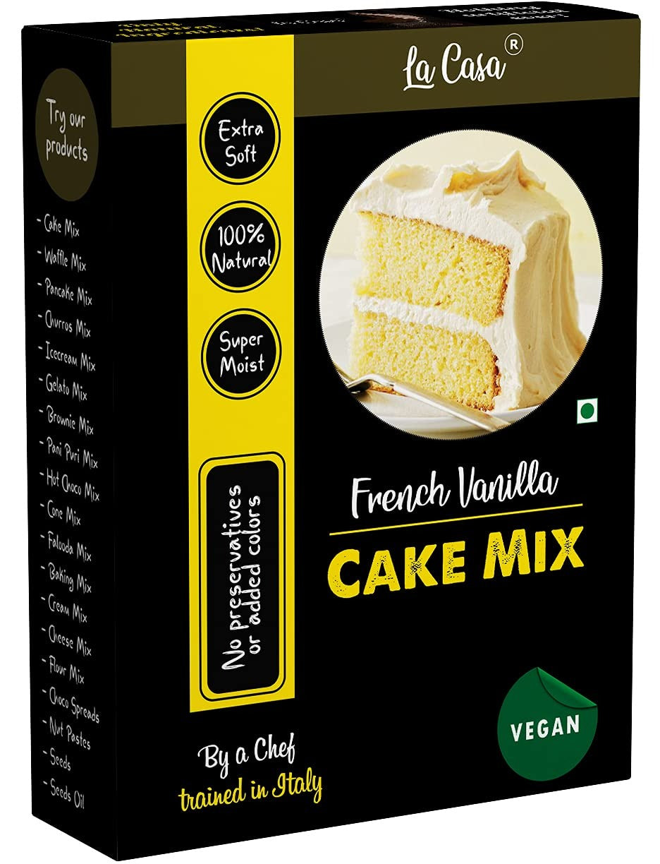 La Casa French Vanilla Cake Mix - 300 gms