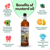 Village Company Cold Pressed Black Mustard Oil - 1000 gms