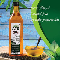 ATS Wood Pressed Niger Seed Oil - 1000 Gms