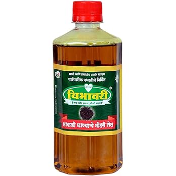 Vibhavari Cold Pressed Mustard Oil - 500 ml