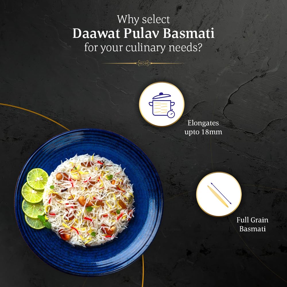 Daawat Pulav Basmati Rice - 1 kg