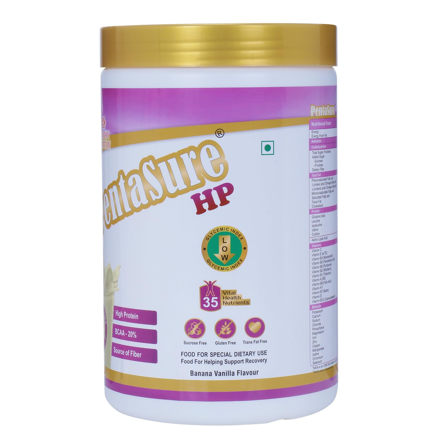 Pentasure Hp Whey Protein - Banana Vanilla  Flavour