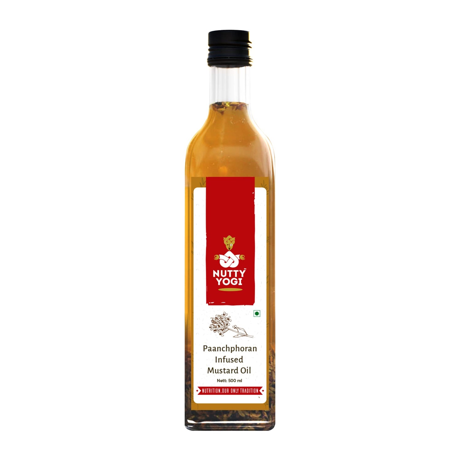 Nutty Yogi Organic Cold Pressed Mustard Oil