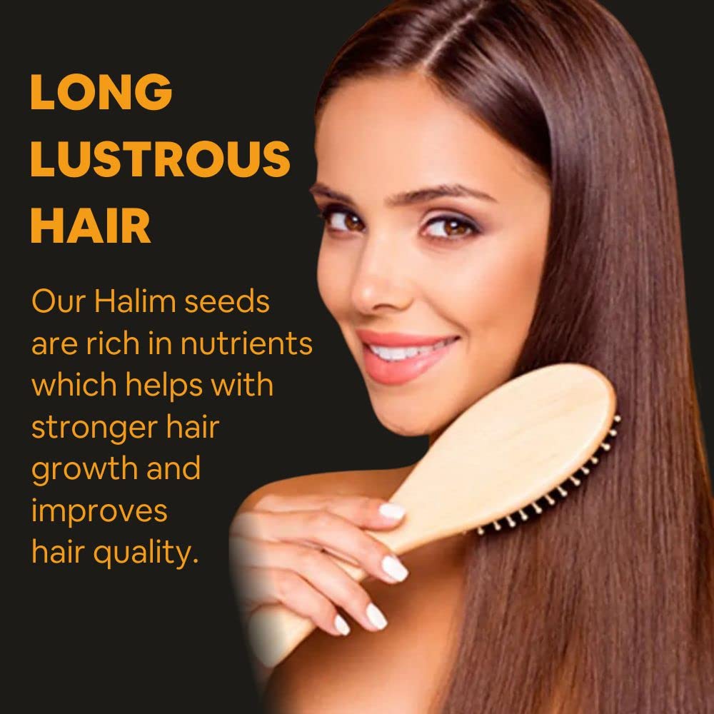 garden cress seeds hair growth 5:15PM Halim Seeds Aliv Seeds for Eating & Hair Growth - 400 gms