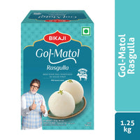 Bikaji Gol Matol Rasgulla - 1250 gms