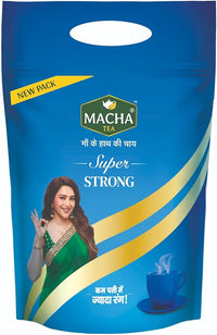 Macha Super Strong Kadak Assam Tea | Bold Flavor, Robust Aroma | Perfect Morning Energy Boost | 100% Natural | Loved by Tea Enthusiasts | 1Kg Pack