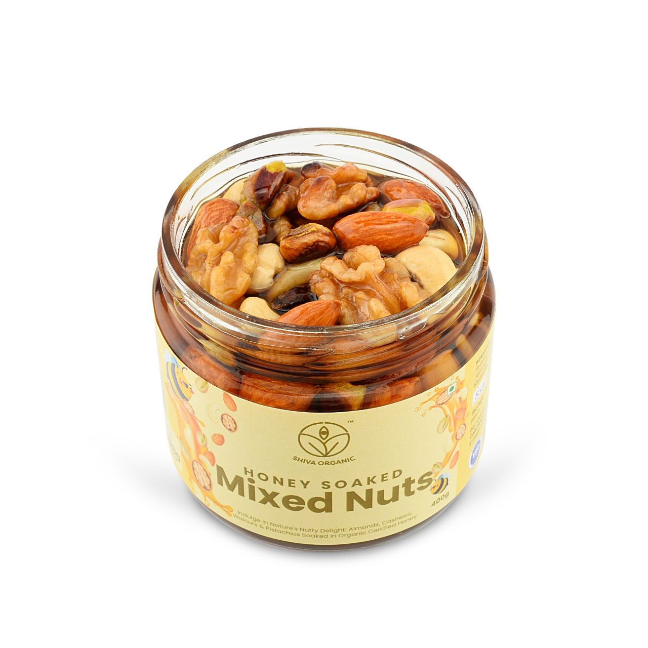 Honey Soaked Mixed Nuts