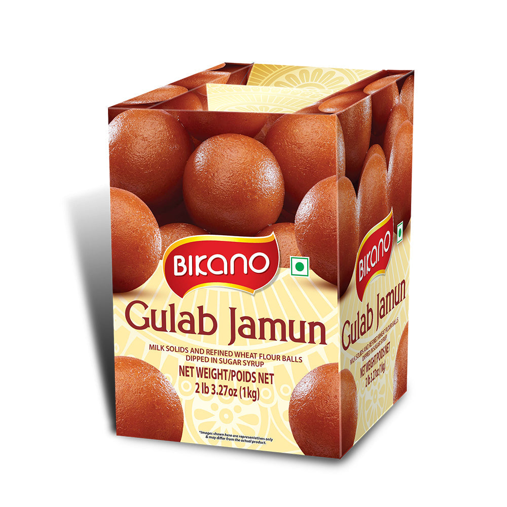 Bikanerwala Bikano Gulab Jamun Tin - 1 kg