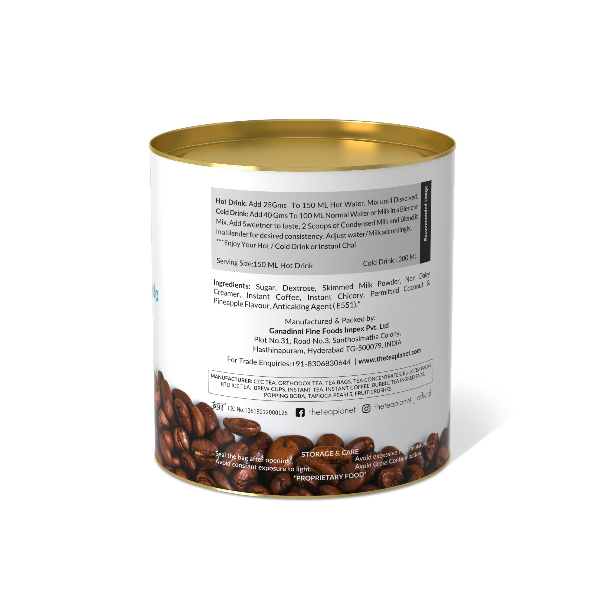 Carribean Coloda Instant Coffee Premix (3 in 1)