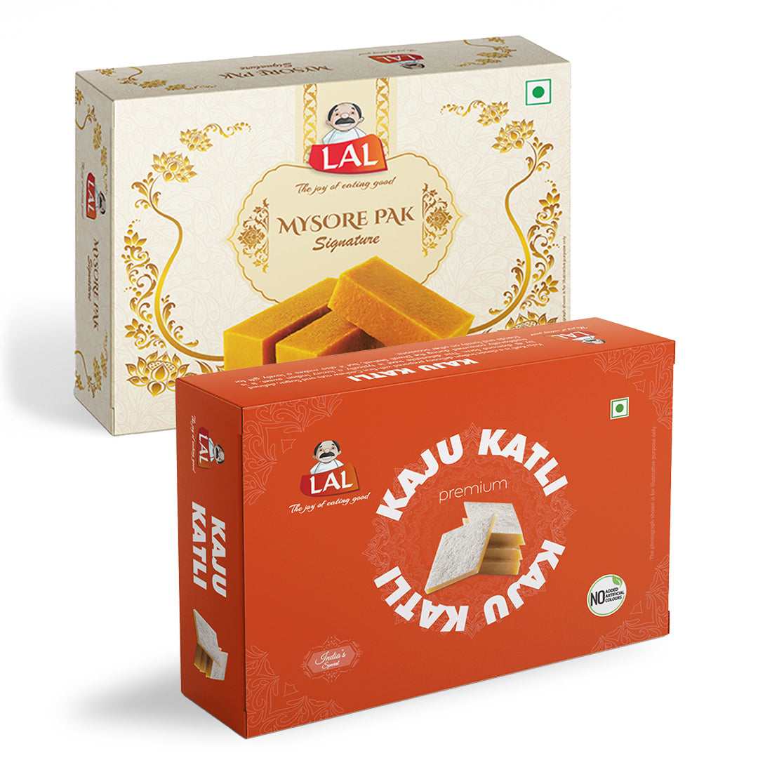 Mysore Pak Signature 400gm & Kaju Katli Premium 400gm