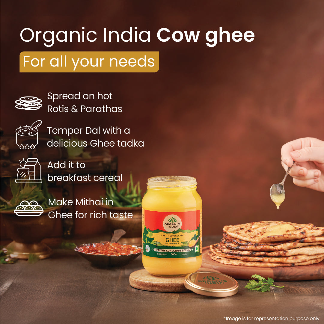 Certified Organic Cow Ghee