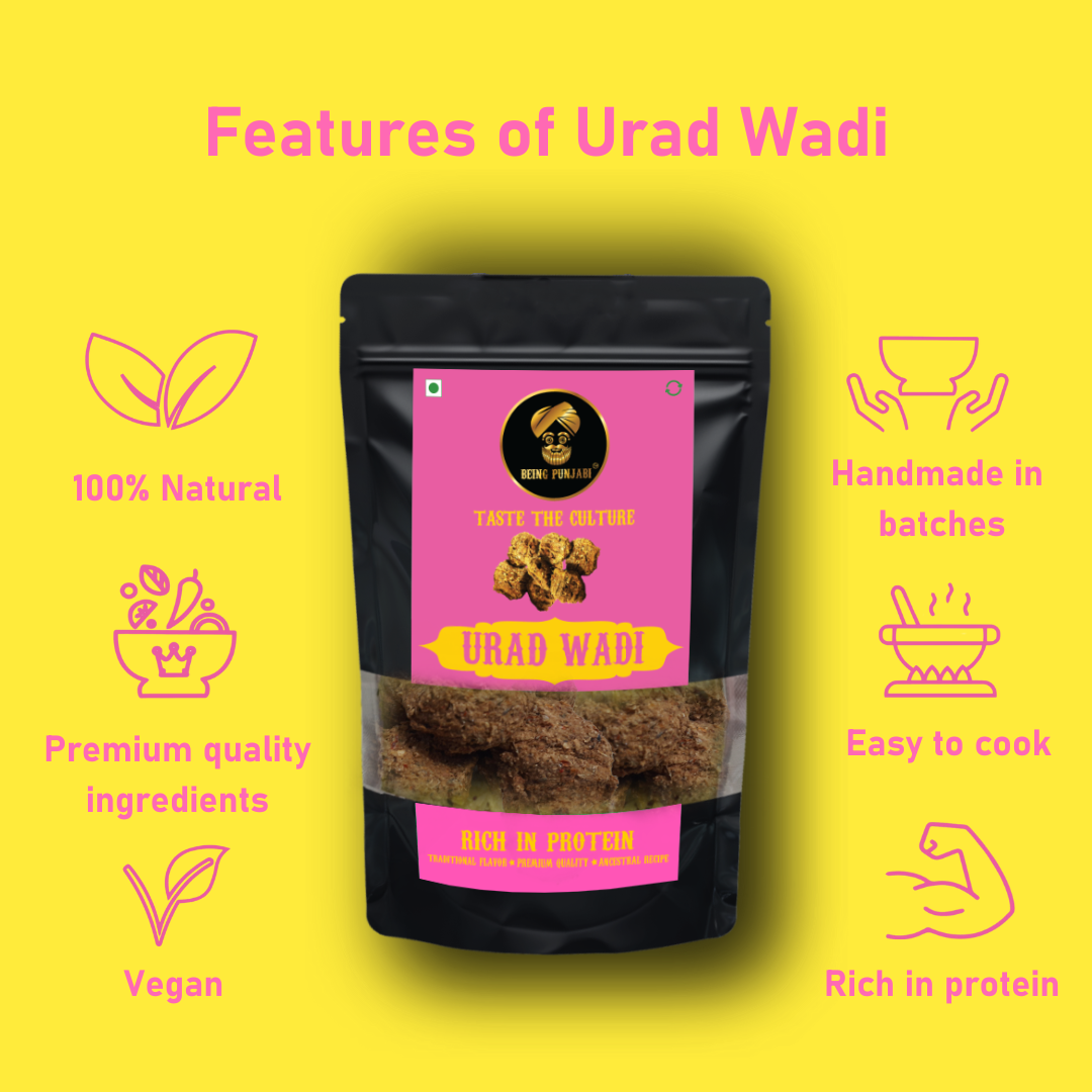 Being Punjabi Urad Wadi| Homemade Punjabi Wadi | Handmade | Rich in Protein