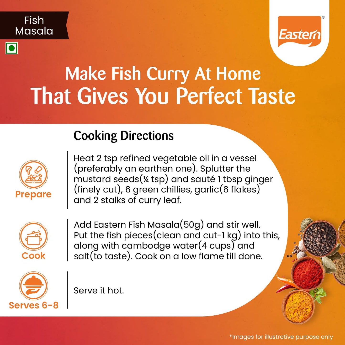 Eastern Fish Masala Powder - 100 gms