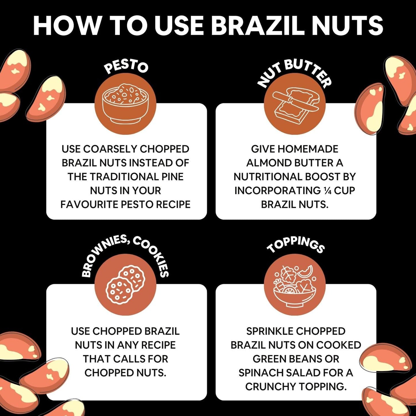 5:15 PM Jumbo Brazil Nuts 100gm | Handpicked & Exotic Brazil Nuts| Rich in Selenium and Magnesium| Raw Unsalted 100% Natural whole Brazil nuts -100g