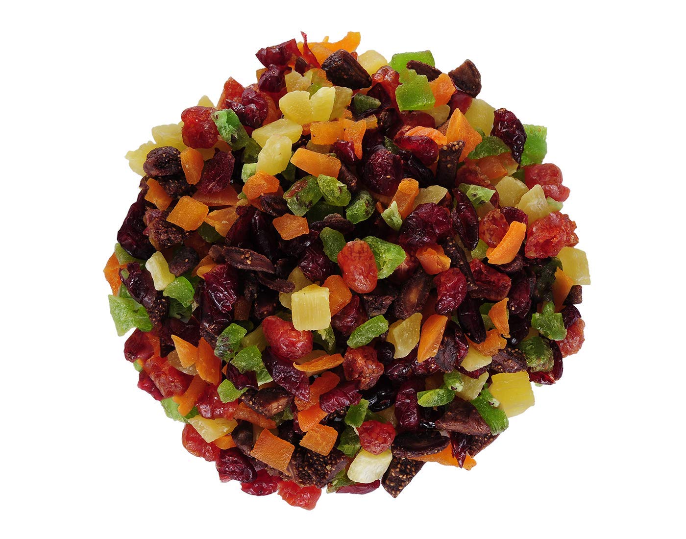 NatureVit Mixed Dried Fruits | Sun Dried Fruits Cocktail | Pineapple, Kiwi, Strawberry & Many More