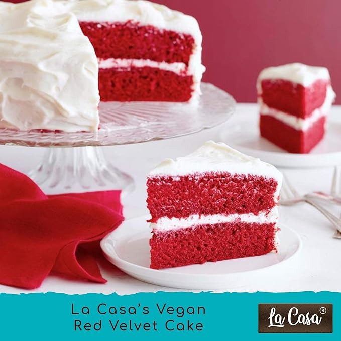 La Casa Gelato Red Velvet Eggless Cake Mix - 300 gms