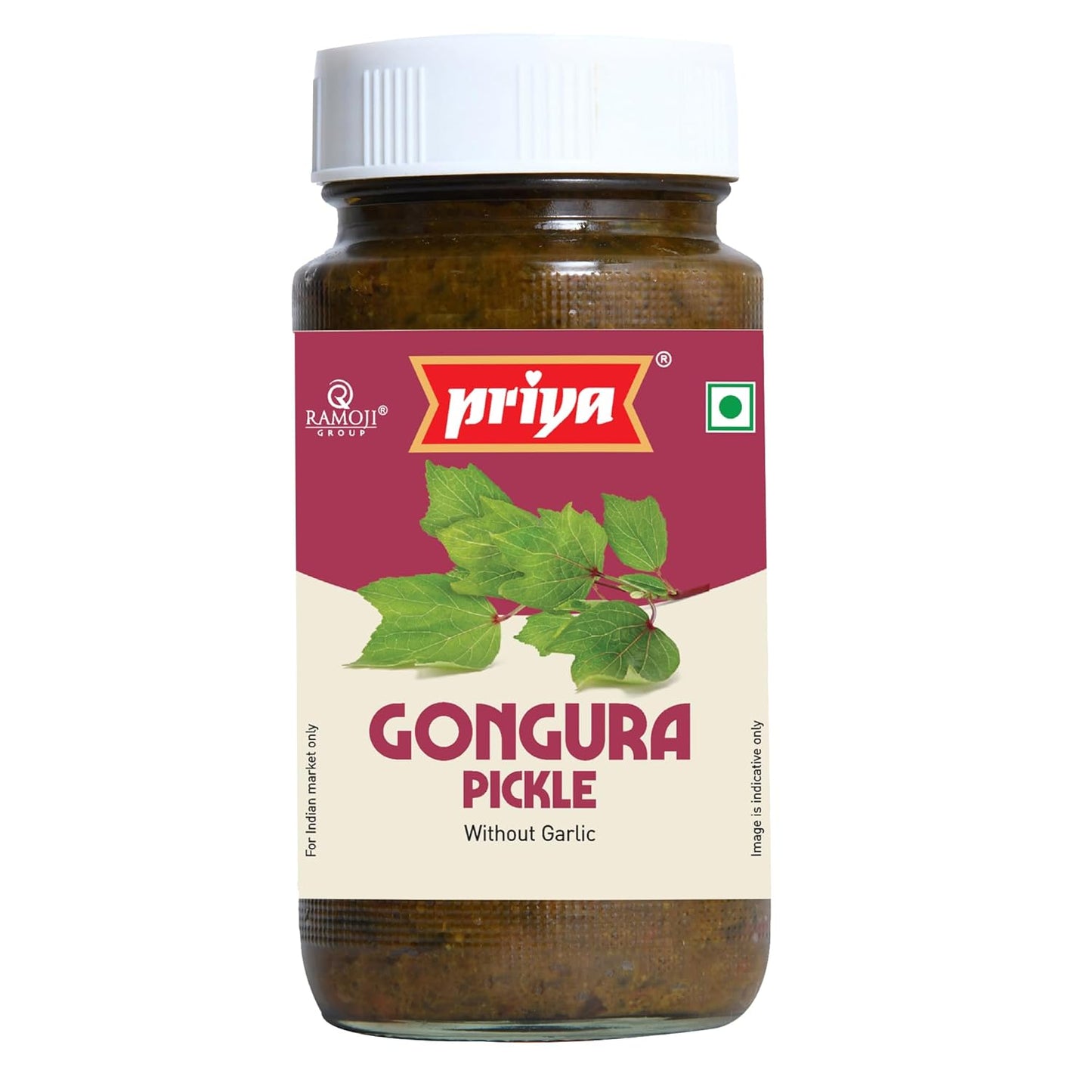 Priya Homemade Gongura Pickle without Garlic