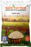 Safe Harvest Pesticide-Free Unpolished Urad Dal - 1 kg