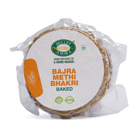 Millet Amma Baked Bajra Methi Bhakhri - 180 Gms (pack of 2)