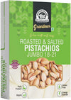 Wonderland Foods Grandeur Premium Jumbo Roasted Salted Pistachios - 500 gms