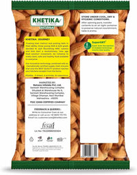 Khetika Naturale California Almonds 500G | Whole Crunchy Almonds | Premium Badam Giri | High in Fibre | Gluten Free