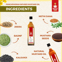 Nutty Yogi Organic Cold Pressed Mustard Oil