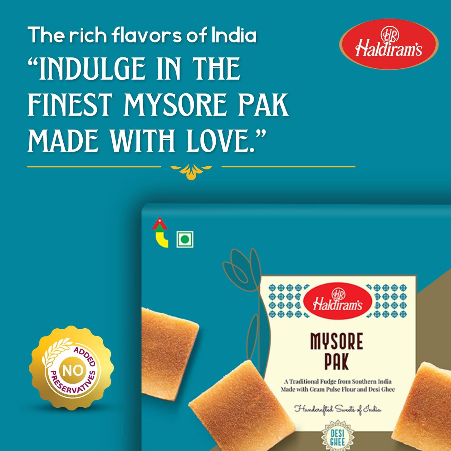 Haldiram's Mysore Pak - 500 gms