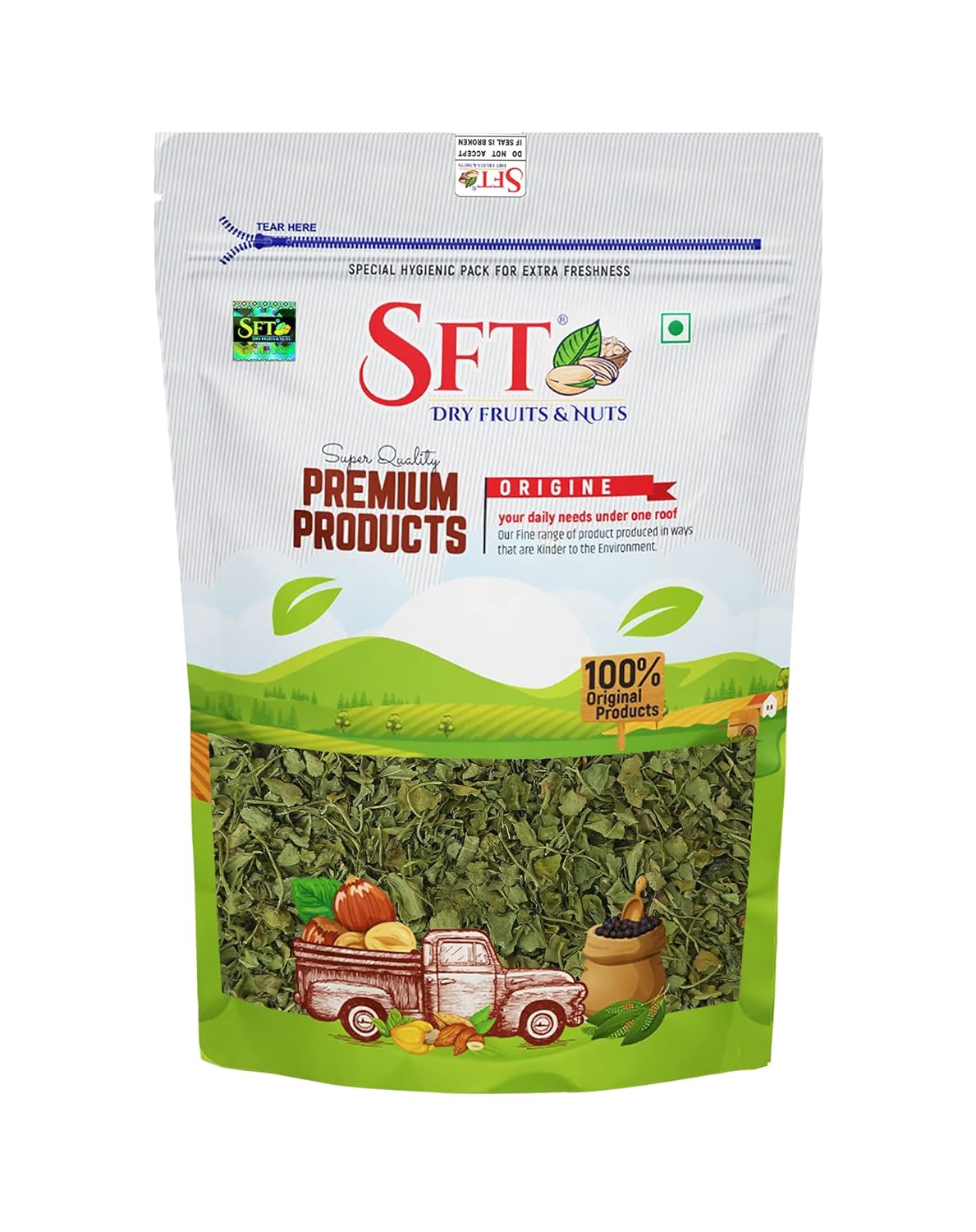 Sft Kasuri Methi Fenugreek Dry Leaves - 100 gms