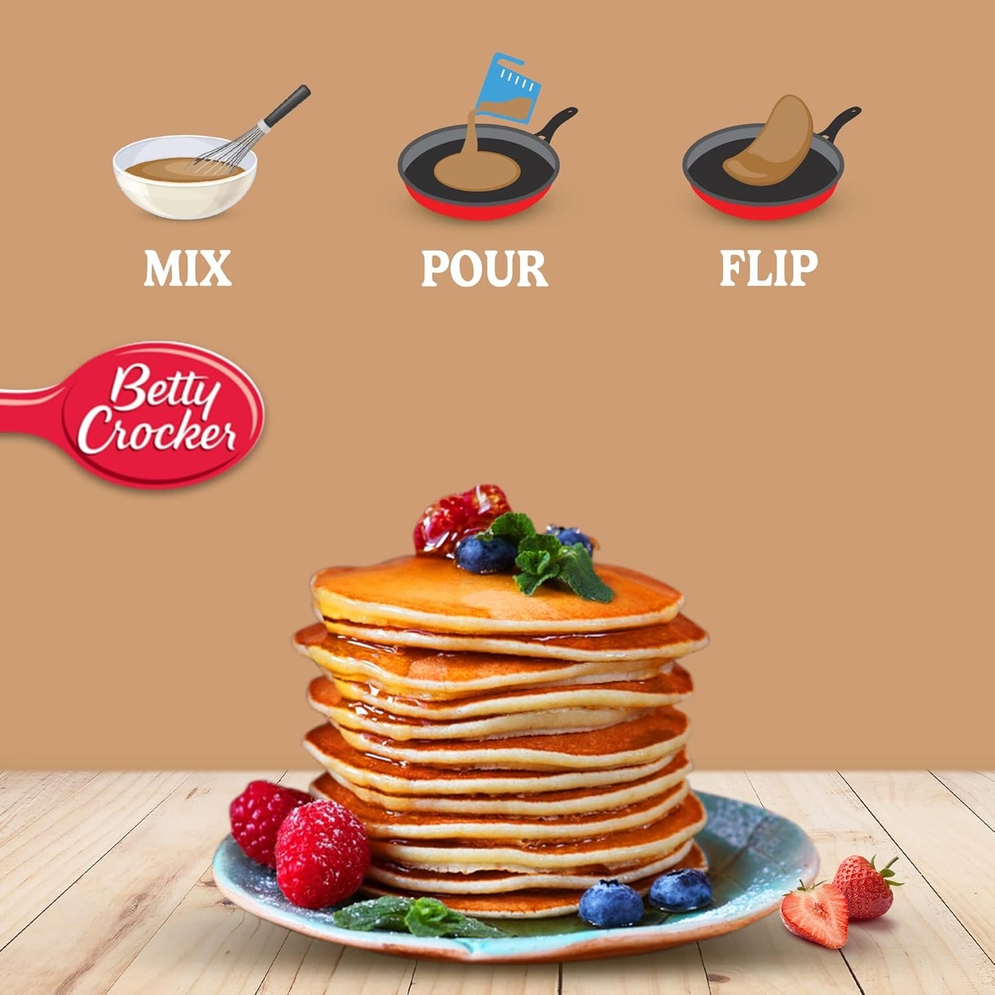 Betty Crocker Complete Classic Pancake Mix - 1 kg