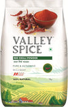 Valley Spice Popular Red Chilli Powder - Mild & Bright - 1 kg