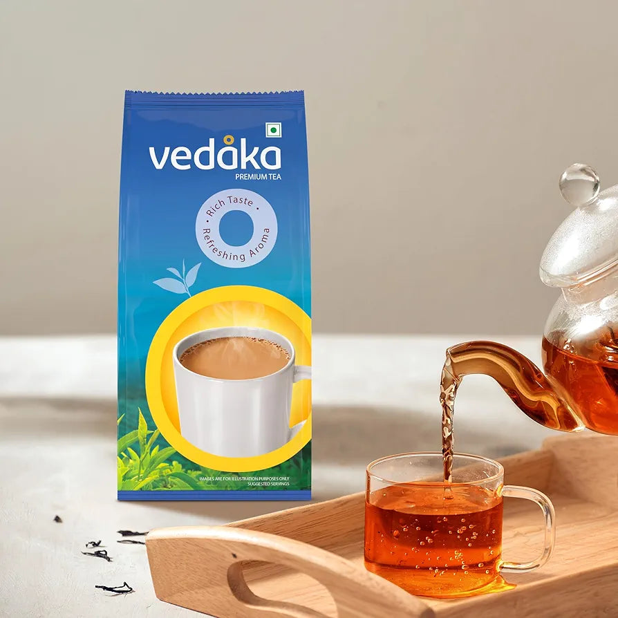 Amazon Brand - Vedaka Premium Tea | Exclusive Chai Blend | 500g