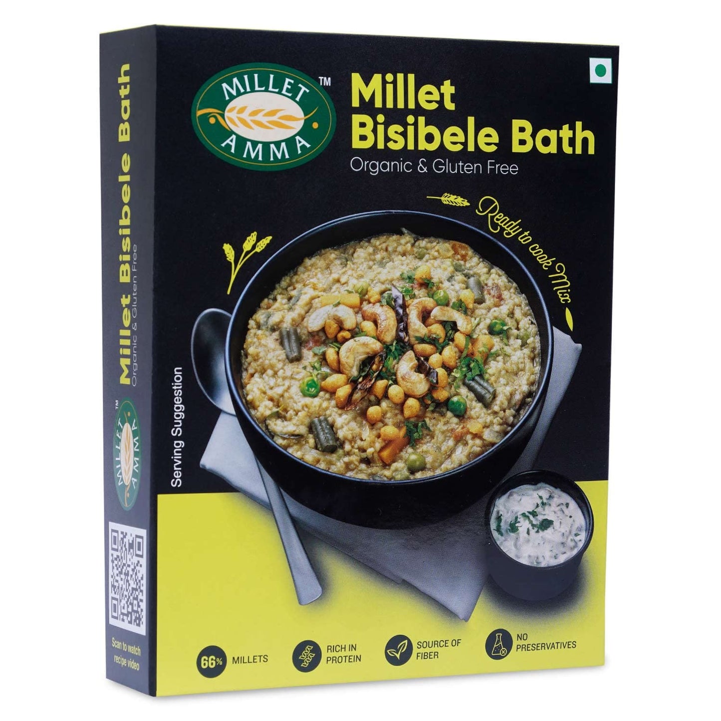 Millet Amma Millet Bisibele Bath - 250 gms