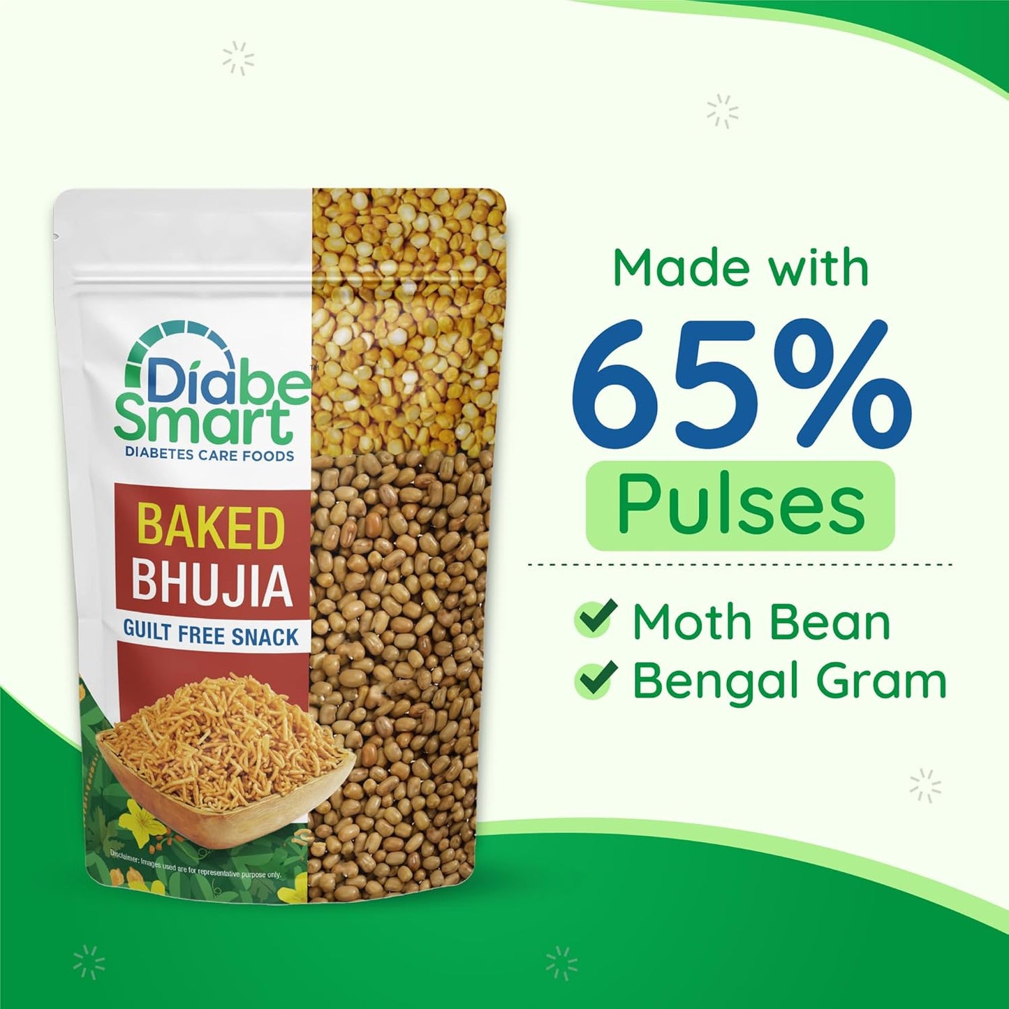 Diabe Smart Baked Bhujia - 200 gms