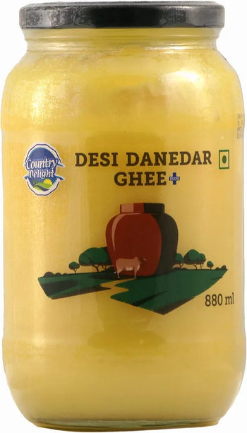 Country Delight Desi Danedar Cow Ghee Plus 880 millilitre 