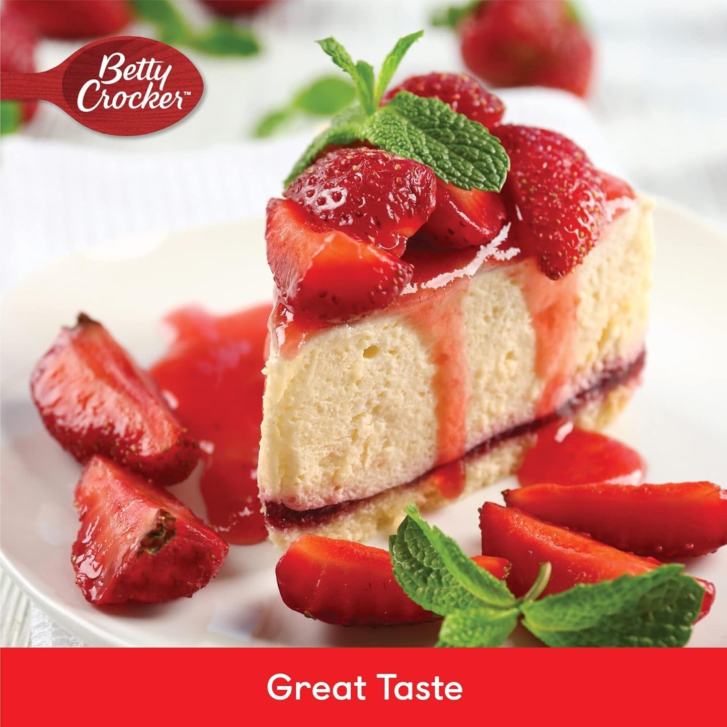 Betty Crocker Strawberry Cheesecake - No Bake - 360 gms