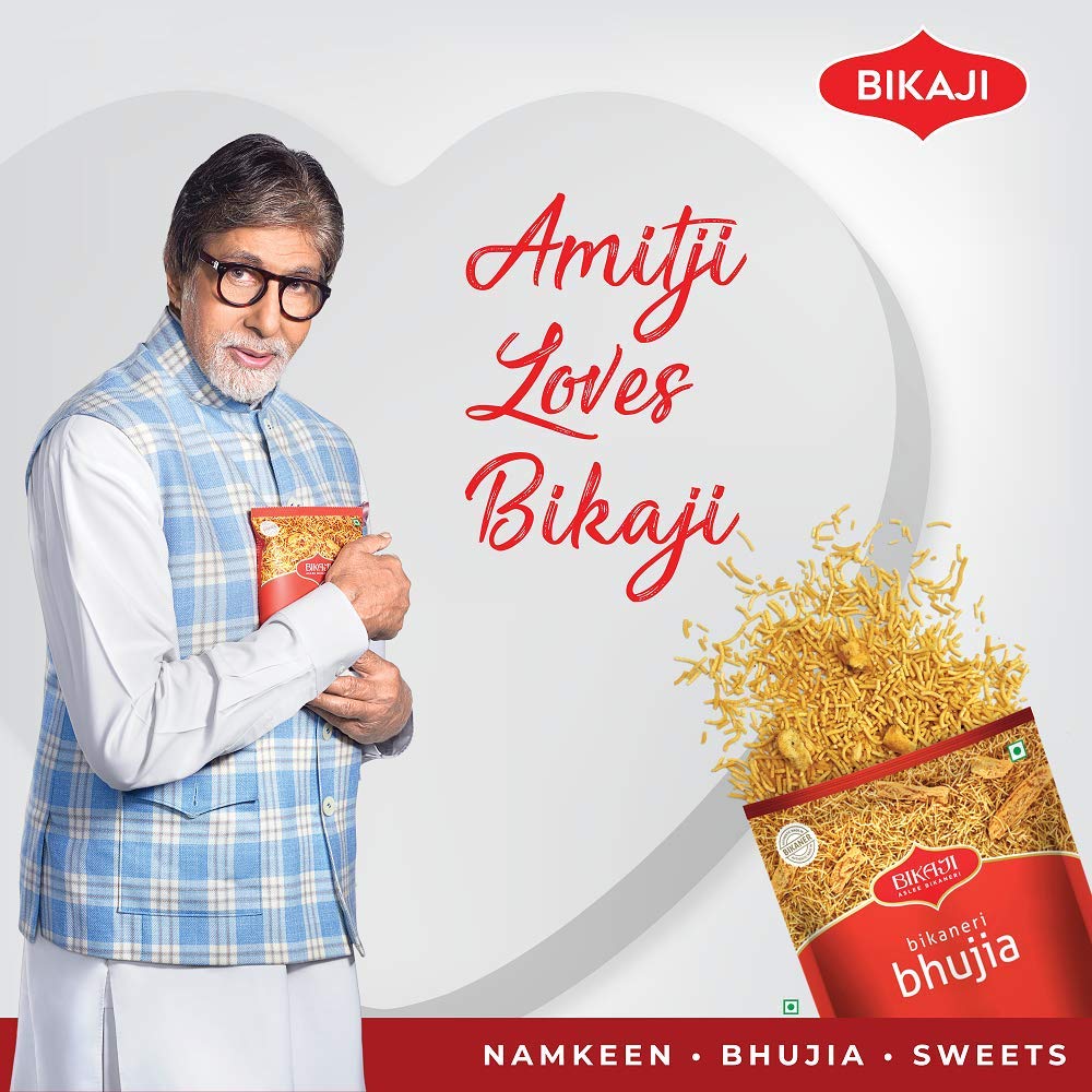 Bikaji Aslee Bikaneri Tana Tan Aloo Bhujia - 1000 gms