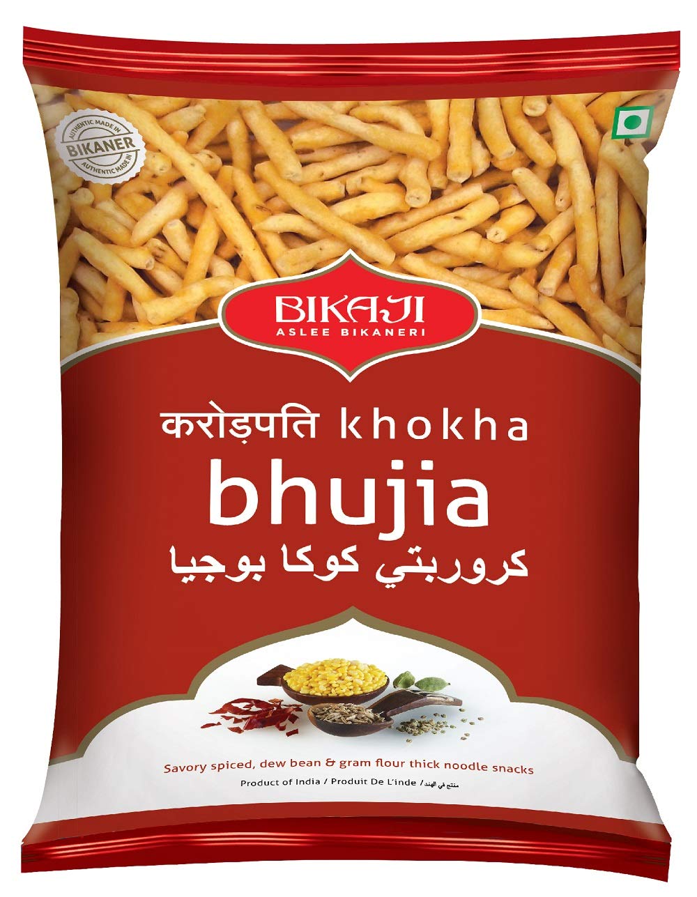 Bikaji Aslee Bikaneri Krorepati Khokha Bhujia - 400 gms