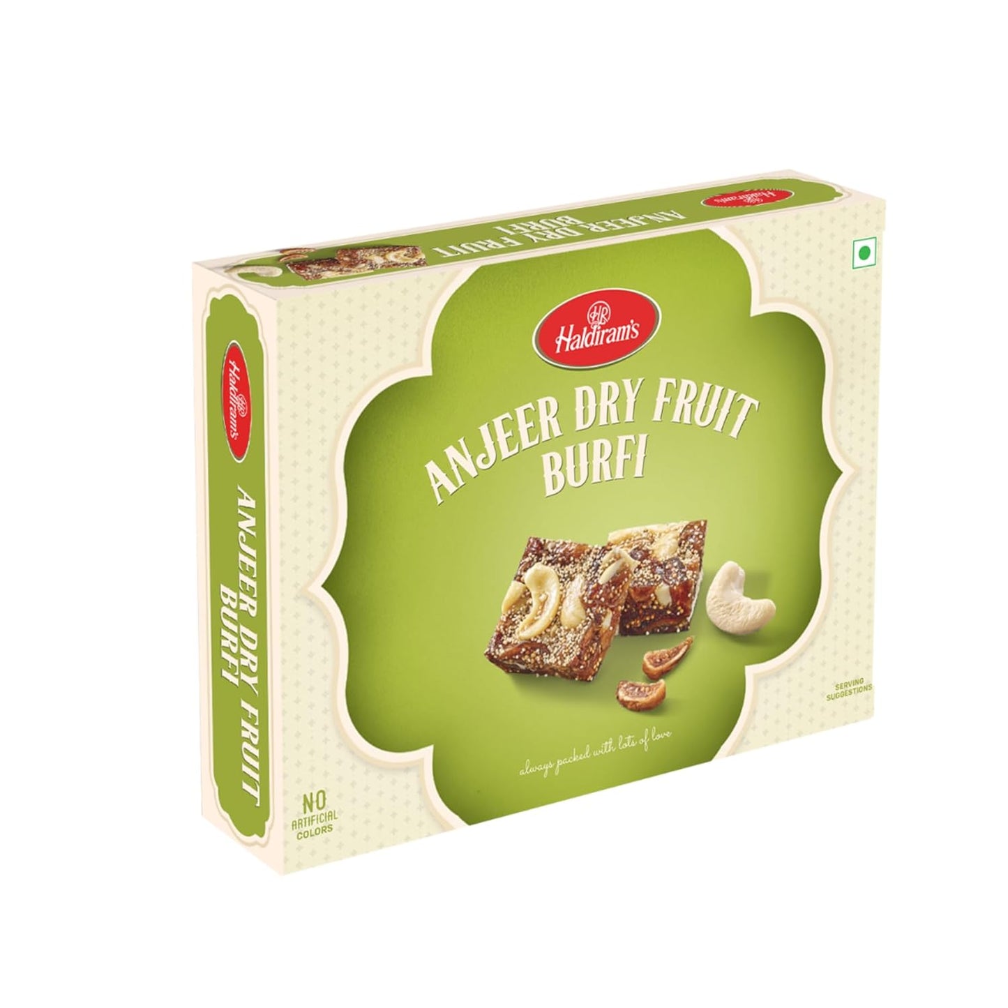 Haldiram's Anjeer Dry Fruit Burfi - 400 gms