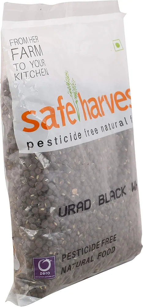 Safe Harvest Urad Black Whole, 500g