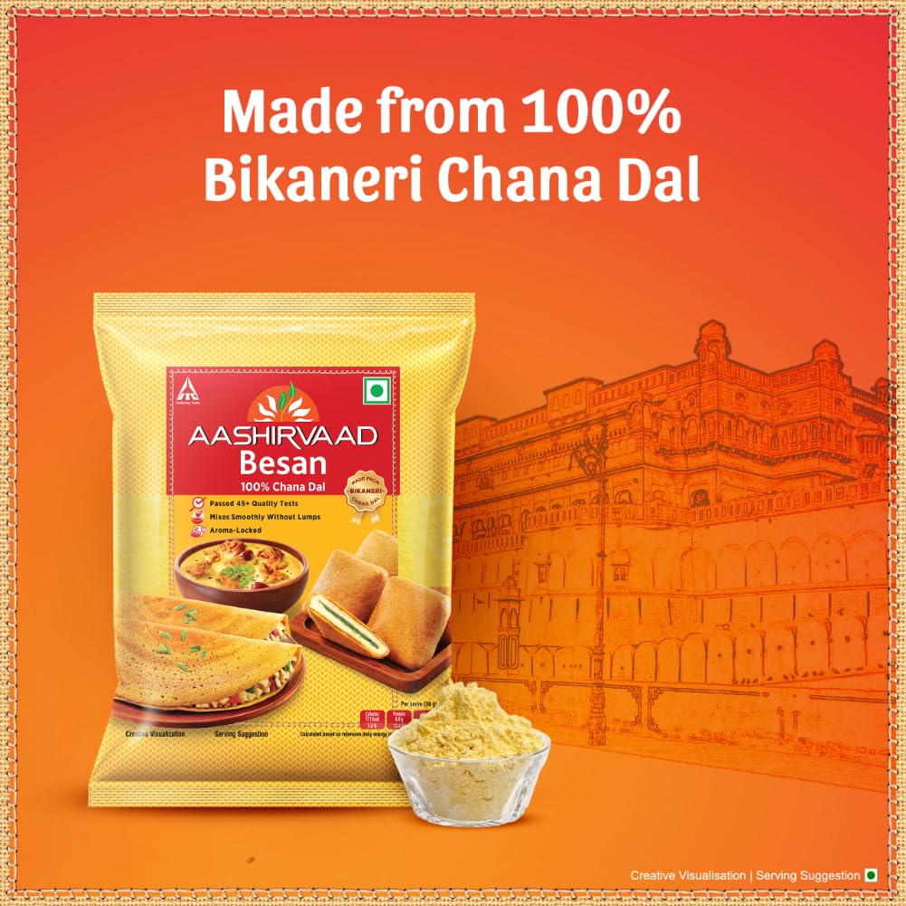 Aashirvaad Bikaneri Chana Dal Besan - 500 gms