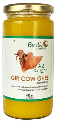 Birdie Superfoods A2 Gir Cow Desi Ghee - 400 ml