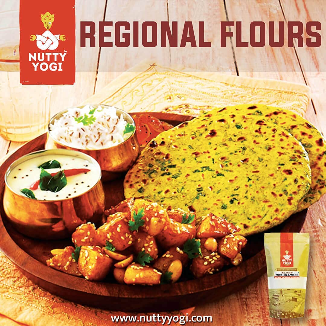 Nutty Yogi Organic Maize Flour (Makki Atta)