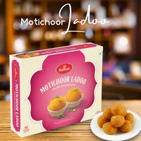 Haldiram's Motichoor Ladoo - 200 gms (pack of 2)