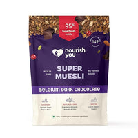 Nourish You Super Muesli Belgium Dark Chocolate - 400 gms