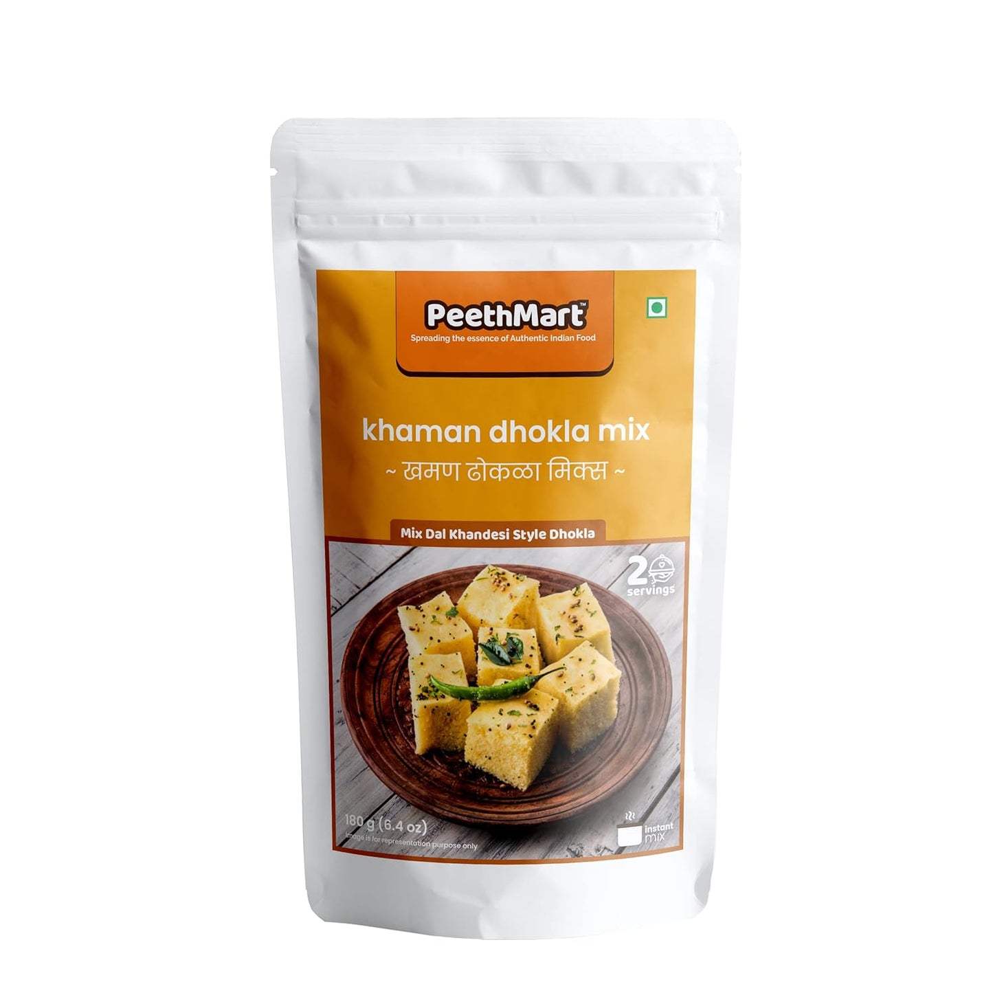 PeethMart Khaman Dhokla Mix - 180 gms