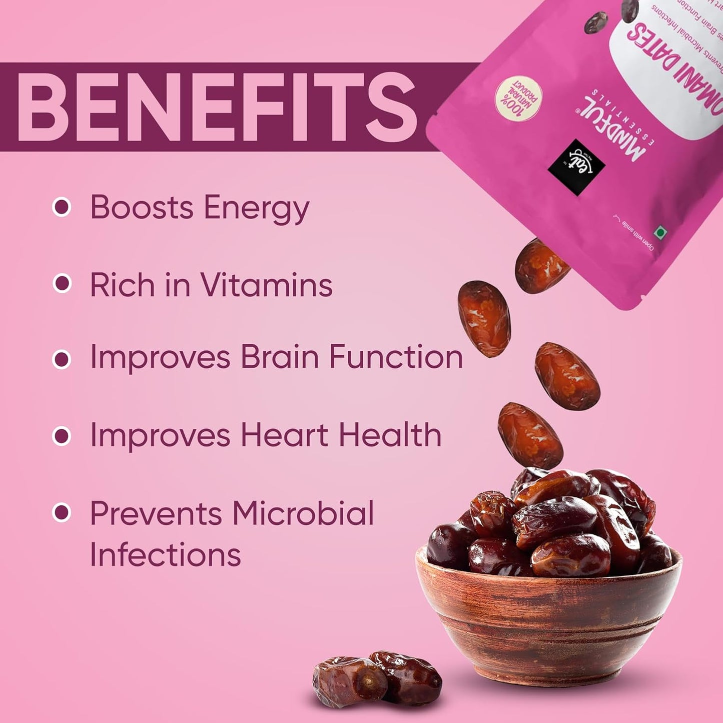 Eat Anytime Mindful Omani Dates - 500 gms