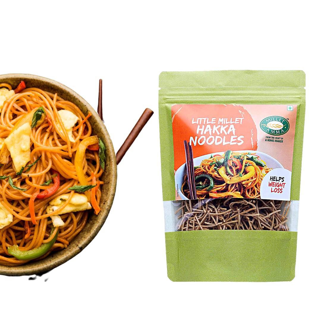 Millet Amma Little Millet Hakka Noodles - 180 gms