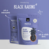 Eat Anytime Premium Black Raisins Seedless - 450 gms